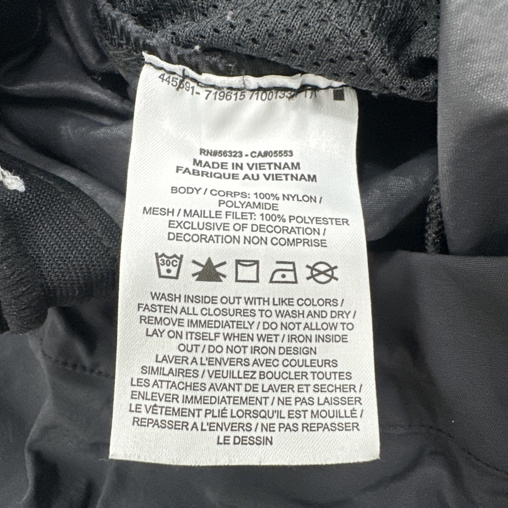 Nike Black Cargo Pants with White Zip Detail - Picture 3 of 16